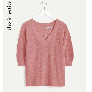 Reitmans old pink 3/4 sleeves sweater